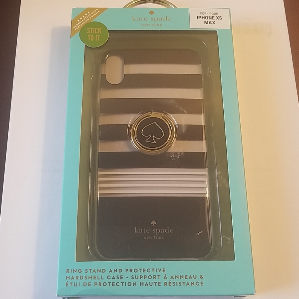 Kate Spade Ring Stand Case for iPhone Xs Max